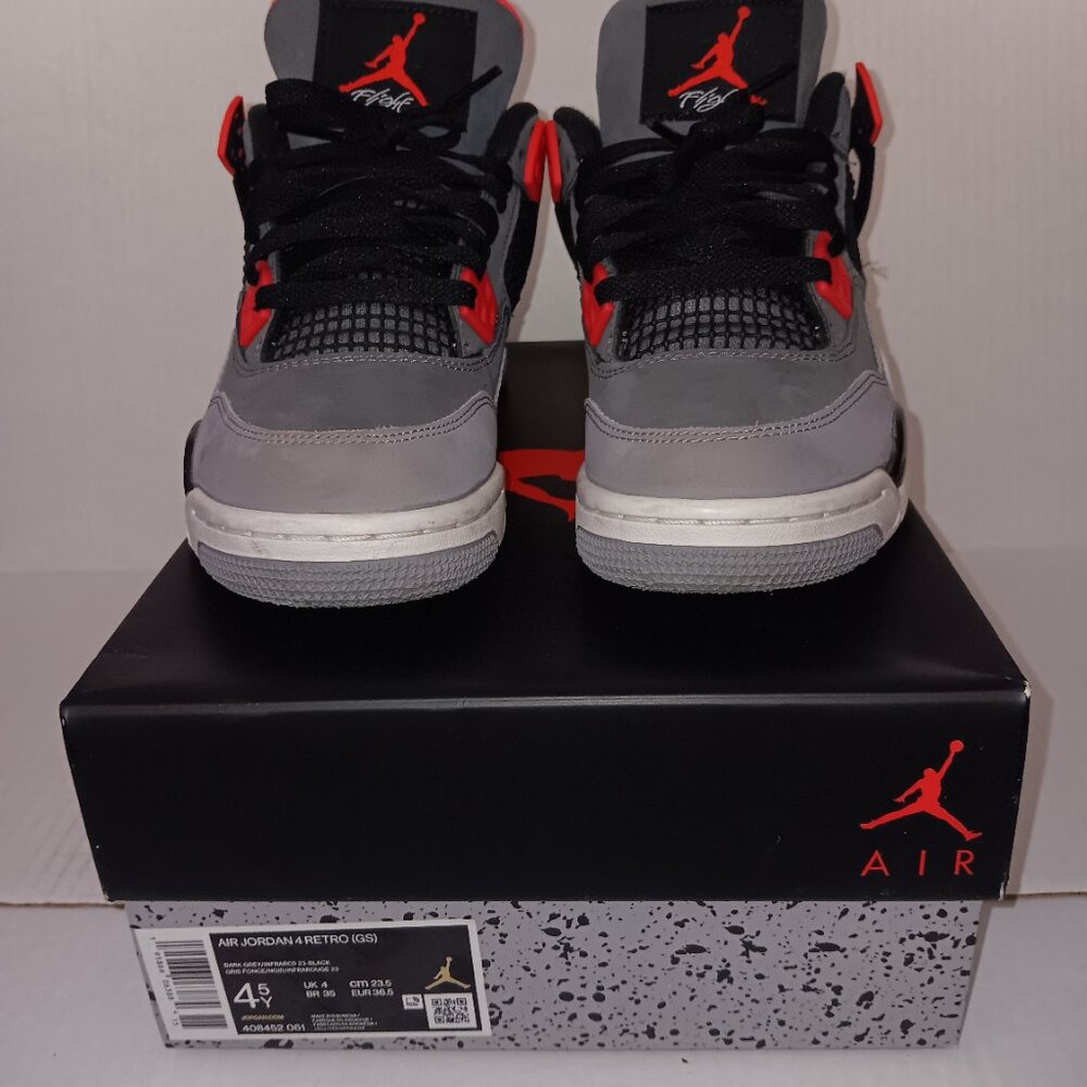AIR JORDAN 4 RETRO (GS) SNEAKERS